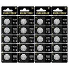 Lot Lithium Battery 3v Cr2032 Cr 2032 Br2032 Dl2032 Remote Button Cell Watch
