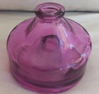 Vintage Glass Fly Trap  Fly Catcher Bottle  Nice Violet Color  Glasflasche