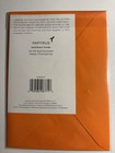 Papyrus Thanksgiving Greeting Card Cat  Orange Envelope  Vintage