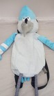 Regular Show Mordecai Plush Backpack  Cartoon Network 