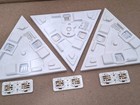 Nanoleaf Shapes Nl48 Triangles 4 5  Multicolor Light Panel 3 Panels 3 Connectors
