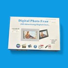 Digital Photo Frame With Remote Control - Hd Display For Photos  Music   Video