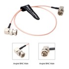 Blackmagic Rg179 Coax Bnc Right Angle Male To Male Cable For Bmcc Video Camera