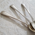 Vintage   Rare Set Of 3  Sterling Coffee Spoons By G s Co  Ltd   1911  London   