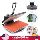 16 24  Large Size Heat Press Machine 1800w Digital T-shirt Sublimation Transfer
