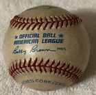 Official American League Baseball - Bobby Brown President