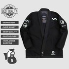 New Shoyoroll Rvca Bjj Gi Best Selling Black Jiu Jitsu Suit Batch  60 With Bag