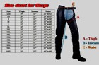 Men Western Style Cowboy Suede Leather Horse Riding  Bike Riding Chaps