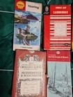 Old Motoring Maps X 6 Scotland England North Donegal Cairngorms Norfolk Shell 