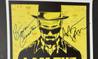 Breaking Bad Signed Movie Poster 11x17 With Coa - Authentic Memorabilia