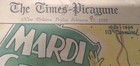 1939 The Times Picayune New Orleans Mardi Gras Newspaper - Very Rare