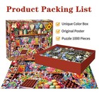 Colorful Candy Store 1000 Piece Jigsaw Puzzle For Adults 27 5 X 19 7 Inch