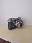 Graflex Graphic 35mm Film Camera Graflar 50mm F 3 5 Lens Germany Not Tested