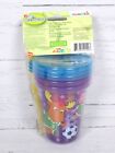 The Backyardigans Three Reusable Straw Cups 12 Oz Soccer Munchkin Nickelodeon