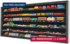 Ho Scale Model Train Display Case Rack Wall Cabinet Wall Shelves Compatible With
