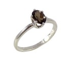 Smoky Quartz 19thc Antique   ct Mt  Cairngorm Scotland   Ring Ancient Celt Magic