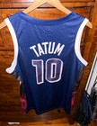 Nike Usa Basketball Jersey Jayson Tatum  10 Dri-fit Size L Blue white Celtics