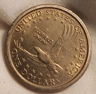 Rare 2000 P Sacagawea Dollar With Dd ddo On Front And Back  Die Chip