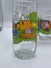 Vintage Mcdonalds Camp Snoopy Peanuts Collector Drinking Glasses Set Of 4