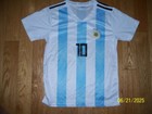 Lionel Messi Argentina Kids Soccer Jersey Size Medium