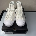 Converse Ctas Malden Street Mid Top Shoes Vintage White Sneakers Men   s Size 11