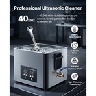 Uimoso 15l Ultrasonic Cleaner With Digital Timer   Heater Jewelry Cleaner 240w