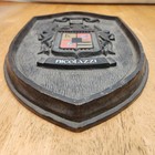 Family Crest Coat Of Arms Hanging Wall Shield Man Cave Bar Vintage Souvenir 