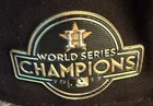 New Era Fitted Houston Astros Gold 2017 World Series Champions Hat Size 7 1 2