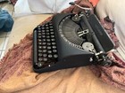 Vintage Remington Rand Envoy Typewriter With Glass Keys Keys Work Original Box
