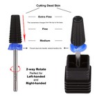 Usa  1 Pana 5 In 1 Nail Carbide Bit - Black - Medium Grit 3 32 