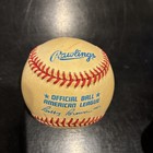 Vintage Mark Mclemore Autographed Official Game Used American League Baseball