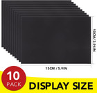 Magnetic Adhesive Sheets  4  X 6  10 Pack Cuttable Magnets Flexible Magnet Sheet