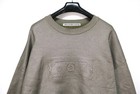 Alexander Wang Dollar Bill Embossed Metallic Sweatshirt Green Size Xl