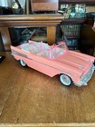 Vintage Barbie Car Faded Pink 57 Chevy Belair Convertible