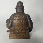 Rare Vintage Decorative Pilot Life Insurance Company Ships Wheel Sailor Bank