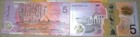 Australia - Two - 5 Dollar Banknotes