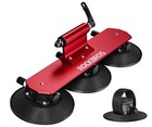 Sucker Bike Rack For Car Roof Suction Cup Bicycle Carrier Quick 1-bike Red
