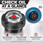 For Cat Pump Pressure Washer 92241 Oil Level Sight Glass W gasket Bubble Style