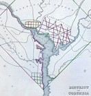 1835 Bradford Map Washington Dc Plan Georgetown Alexandria Potomac Us Captiol