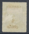 North Borneo Labuan 1904 4c On 25c Green Sg135 Mint Cat   9