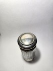 Beautiful Vintage Sterling Silver Vanity Jar dispenser cut Glass