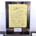Eminem Mmlp Limited Edition Signed Autographed Tracklist Shadow Box In Hand