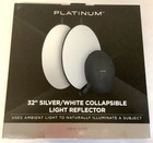 New Silver   White 32  80cm Collapsible Light Reflector Portable Photo Studio