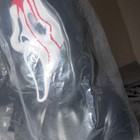 Smiffys Ghost Face Full Face Horror Mask W  Hood Plastic One Size Halloween