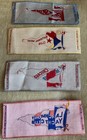 Antique 1910 Tobacco Silks Yachts Club Pennants 4 Pc Lot Twelfth Night