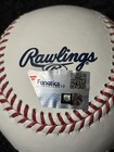 Cal Ripken Jr Signed Autograph Hof Logo Omlb Baseball Fanatics Coa Pearl White  