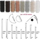 Upholstery Kit Set Awl Leather Hand Stitcher Repair Set Heavy Duty Thread Needle