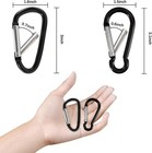 Carabiner Clip  10 Pack  855lbs   3  Heavy Duty Caribeaners For Hammocks  Campin  