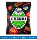 Flint Grenki Rye Bread Rusks Tomato Spicy Flavor Crunchy Snack 100g Each