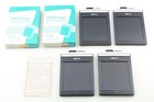 Lot Of 4  mint  Fidelity Elite 4x5 Cut Film Holder Large Format From Japan